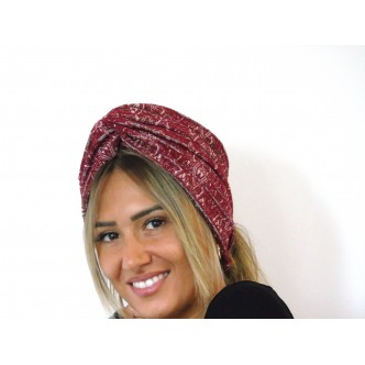 Turban Rouge Vermeil   -...