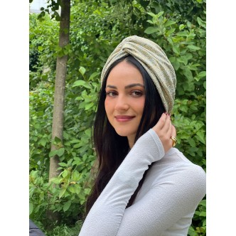 Turban Doré Texturé - Lidental