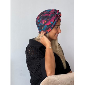 Turban Éclats Colorés -...