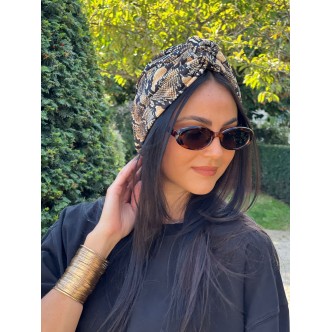 Turban Python Doré - Lidental