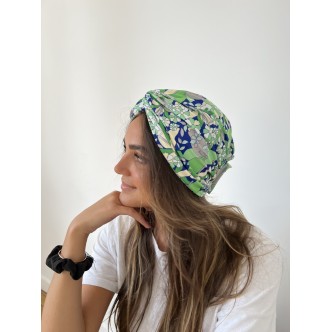 Turban Fleuri Lycra - Lidental