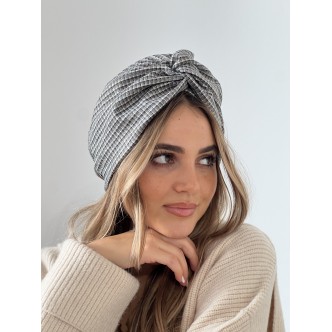 Turban Pied de Poule- Lidental