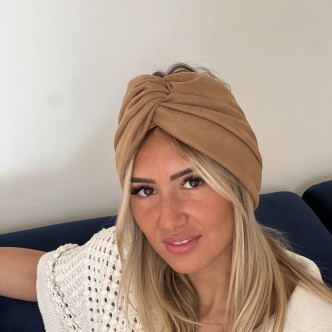 Turban Daim Camel - Lidental
